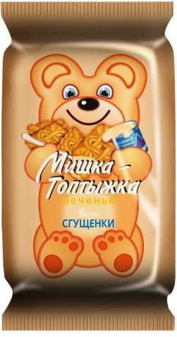 Мишка топтыжка вкус сгущенки 25 гр. (Объединенные кондитеры)