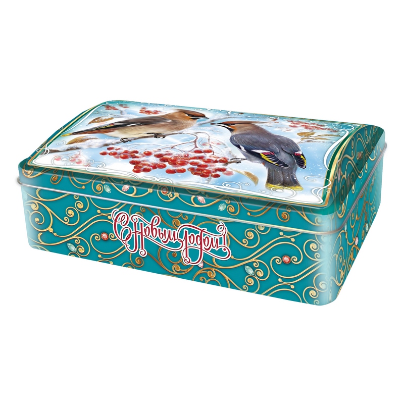 сладкий новогодний подарок Сундук Свиристели (Ж0800С02045)