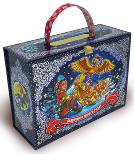 сладкий новогодний подарок Под. Чемоданчик Жар Птица (П1000С4060)