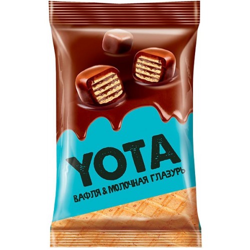 Yota драже вафля в молочно-шоколадной глазури (КДВ)